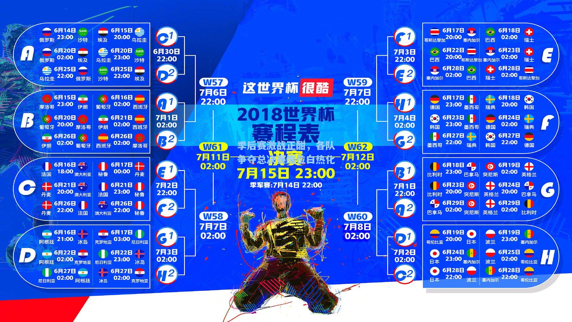 季后赛激战正酣，各队争夺总决赛席位白热化
